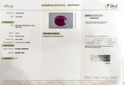 6.66/CT Natural Ruby Stone with Govt. Lab Certificate-16275S206789